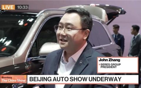 赛力斯张正萍携全新一代问界M9做客彭博社全球直播