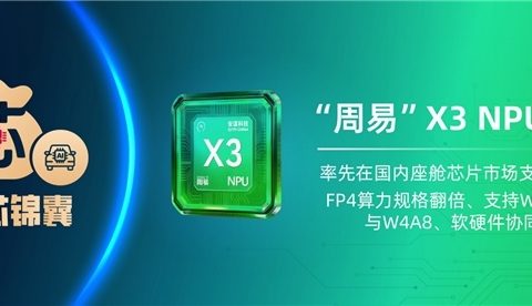 大模型上车FP4越来越重要？安谋科技“周易”X3率先在国内座舱芯片市场支持FP4